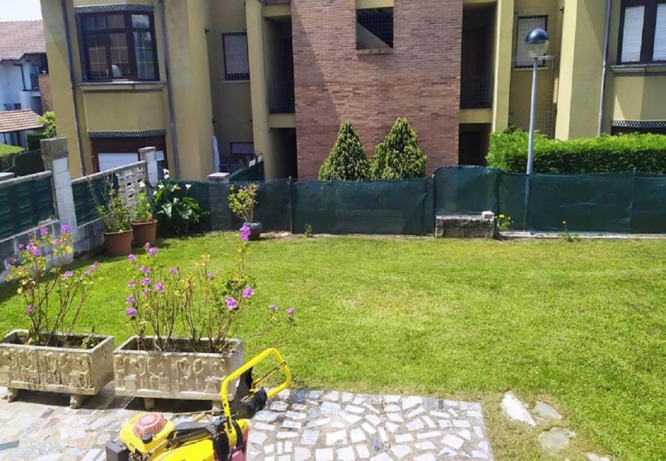 Apartamento Con Jardin Privado Mogro Las Dunas Luaran gambar